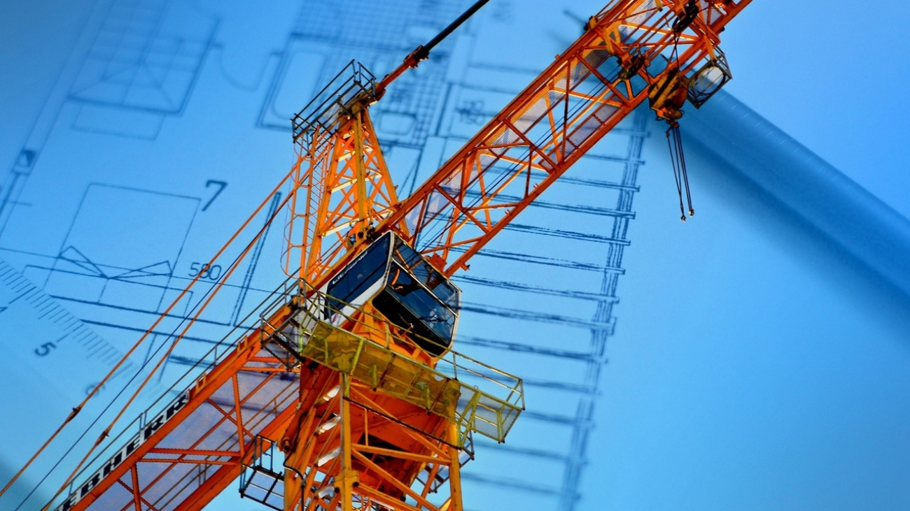 worksite, project, tower crane